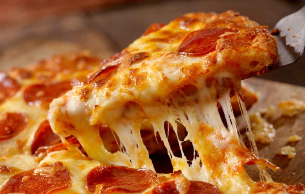 pizza closeup